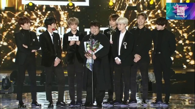 BTS Proud of Bang Si Hyuk for Winning Best Producer Awards