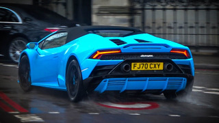 Supercars in London 2022 – #CSATW453 [Aventador SVJ, Huracan EVO, Brabus 800 GT63, GT3 RS, 812 GTS]