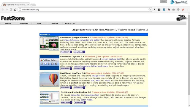 Windows 10 Праграмма FastStone Image Viewer 19-часть