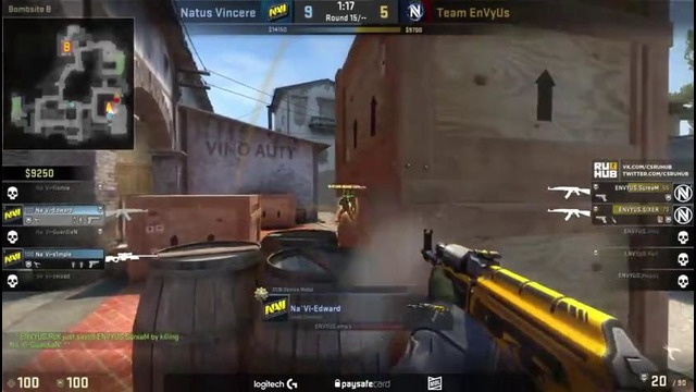 ESL Pro League S5: Na’Vi vs LDLC (Game 2) CS:GO