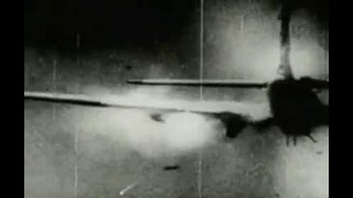 Атака Мессера Bf-109 на крепость B17