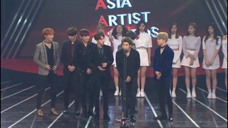 161116 TWICE (트와이스) BTS (방탄소년단) Win Best Artist Award @ Asia Artist Awards 2016