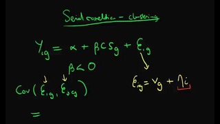 52. Serial correlation biased standard errors (advanced topic) – part 1