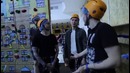 Ночь в батутном центре