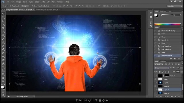 Aerion Games – Speed art (#Photoshop)