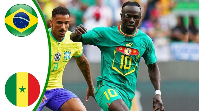 Бразилия – Сенегал | Товарищеский матч 2023 | Обзор матча