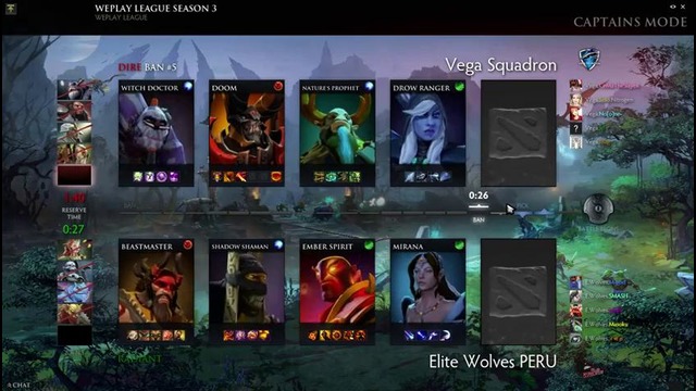 ENGLISH Vega vs EWolves WePlay Dota 2 League #3 Game 2 bo3