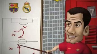 Barca Toons contra el Real Madrid