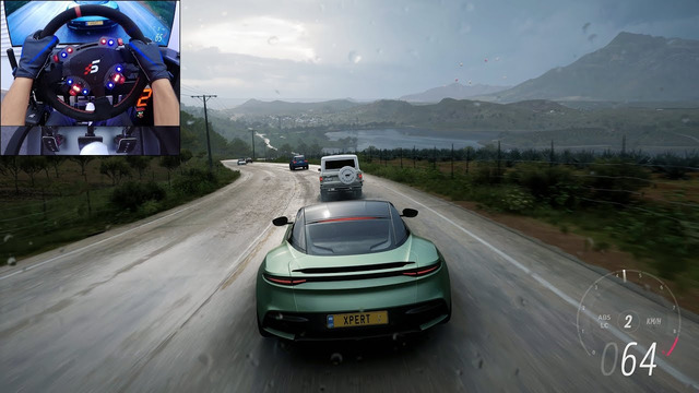 1000HP Aston Martin DBS Superleggera – Forza Horizon 5 | Steering wheel gameplay