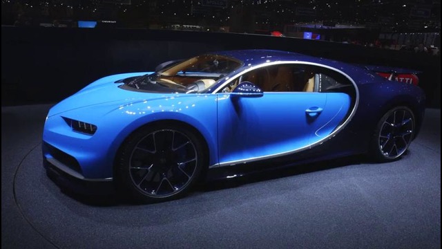 Bugatti Chiron at the Geneva Motor Show