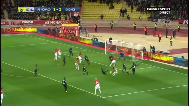 (480) Монако – Ницца | Французская Лига 1 2017/18 | 21-й тур | Обзор матча