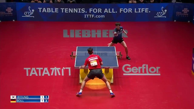 2018 World Team Championships Highlights – Timo Boll vs Jeoung Youngsik (1-2)