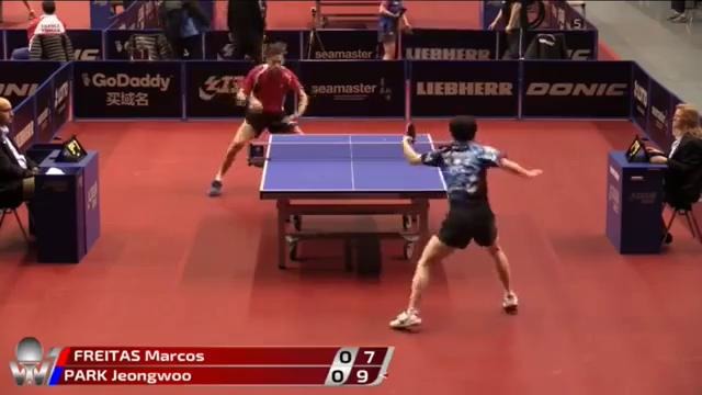 2017 German Open Highlights- Marcos Freitas vs Park Jeongwoo (Qual)