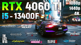 GeForce RTX 4060 Ti 8GB – Test in 10 Games | 1080p | 1440p | 4K