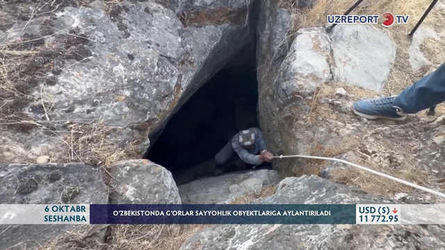 O‘zbekistonda g‘orlar sayyohlik obyektlariga aylantiriladi