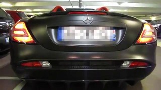 Езда по подземной парковке под 150 км/ч на Brabus McLaren SLR