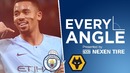 Gabriel Jesus on fire | EVERY ANGLE | Man City vs WOLVES