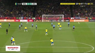 (HD) Бразилия – Уругвай | Товарищеский матч 2018