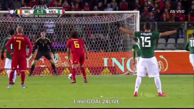 (HD) Бельгия – Мексика | Товарищеский матч 2017 | Обзор матча