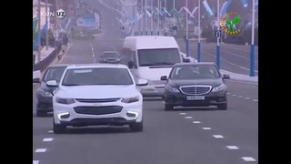 Super video! Shavkat Mirziyoyev o’z malibusini boshqarmoqda