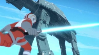 Luke vs. Imperial Walkers – Commander on Hoth Star Wars Galaxy of Adventures