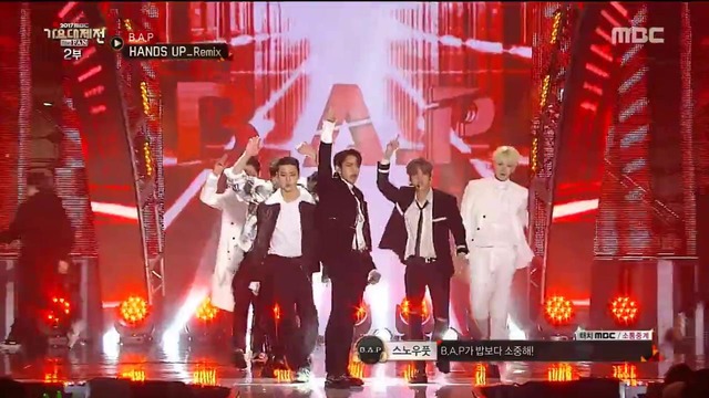 [2017 MBC Music festival]B.A.P- HANDS UP, 20171231