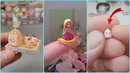 Miniature Polymer Clay Art! Diy Mini Food! Creative Ideas! Tutorial Compilation Miniature Art