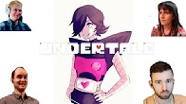 Реакция Летсплейщиков на Меттатона ЭКС в Игре Undertale[Перезагрузка]