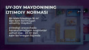 Yashash joyi bo‘yicha ro‘yxatdan o‘tkazishda uy-joy maydonining ijtimoiy normasiga rioya etiladi
