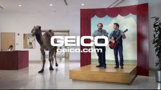 Забавная реклама с верблюдом