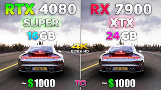 RTX 4080 SUPER vs RX 7900 XTX – Test in 9 Games