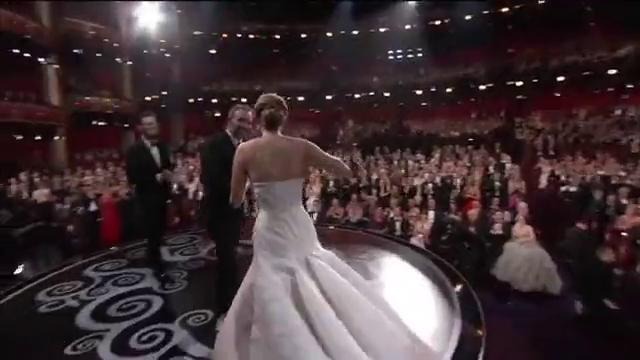 Падение Дженнифер Лоуренс на Оскаре 2013