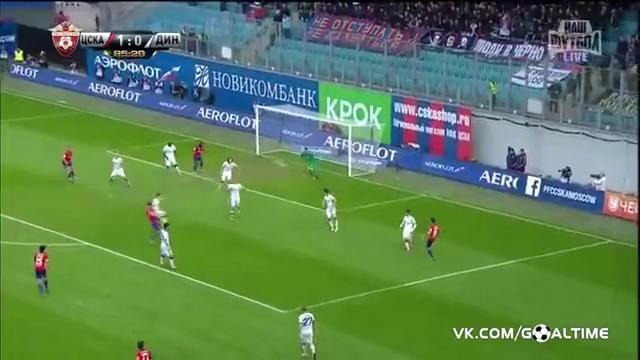 ЦСКА 1: 0 Динамо Обзор Матча 24.04.2016