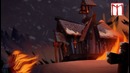 Весёлый мультфильм, о том как викинг попал в рай