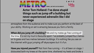 Как Том Холланд тренировался для роли Человека-Паука – Немного мотивации