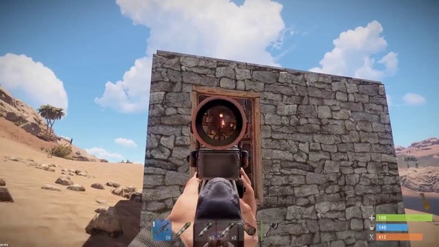 RUST – Заключительные рейды в соло разрывными патронами