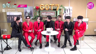 Inkigayo Check-in LIVE | GOT7 (часть 1) [рус. саб]