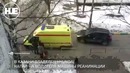 Неадекватному водителю из Казани помешала карета скорой помощи
