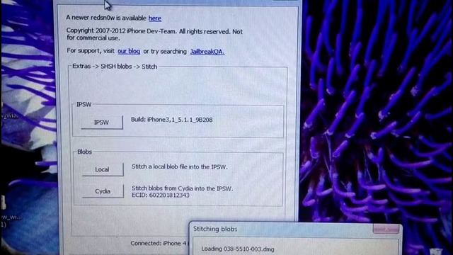 Откат c iOS 7 1 2 и другие и iOS 7 0 4 до ios 5 1 1 без shsh первое видео hd720