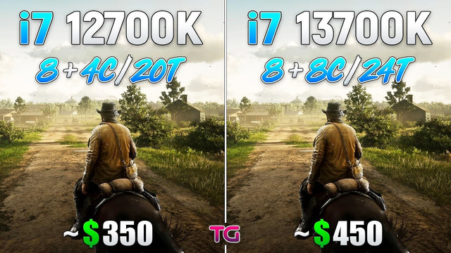 Core i7 12700K vs Core i7 13700K – Test in 10 Games