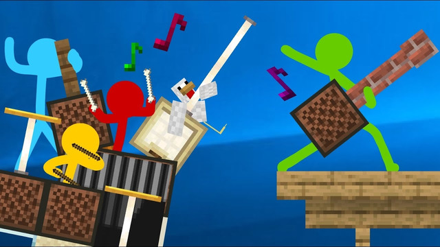 Note Block Battle – Animation vs. Minecraft Shorts Ep 16