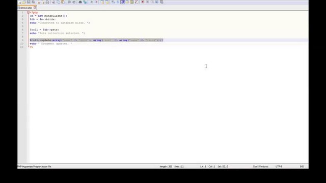 MongoDB Tutorial for Beginners – 24 – MongoDB PHP(5 5) – YouTube