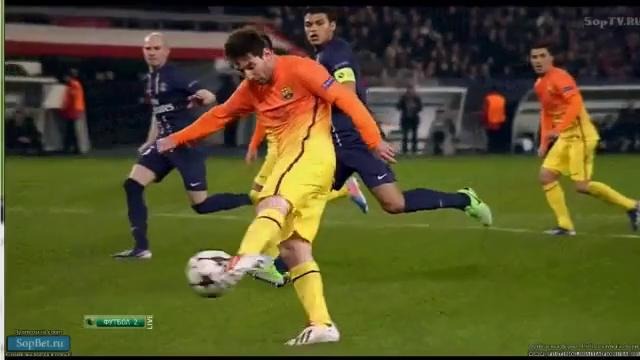 PSG 2-2 Barcelona 02.04.2013