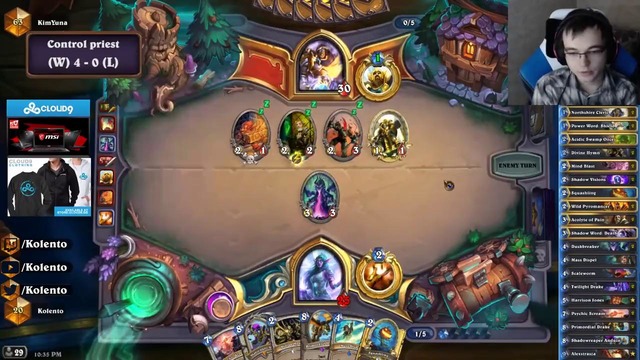Kolento – Top 20 legend with control priest