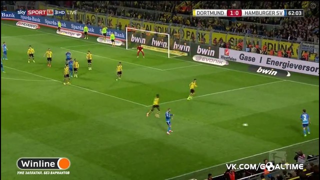Боруссия Д – Гамбург | Чемпионат Германии 2016/17 | 27-й тур | Обзор матча