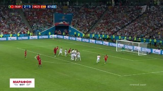 Супер гол Роналду в матче Португалия – Испания