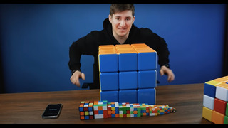 Как быстро я могу собрать кубики Рубика разных размеров