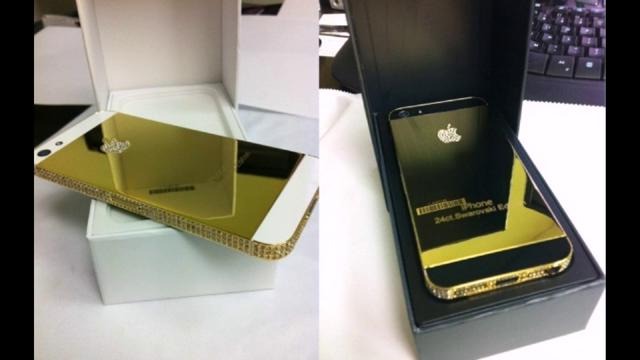 IPhone 5S из чистого золота