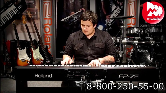 08) Цифровое пианино Roland FP-7F