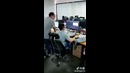 Когда играешь на работе)